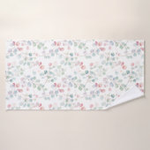 ユーカリカラフル属葉 バスタオル (バスタオル)