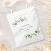 ユーカリキンセアニェラ15thバースデーパーティー フェイバーバッグ (クリップ留めされた状態)