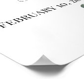 ユーカリグリーンの結婚式ウェルカムサイン ポスター (角)