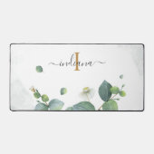 ユーカリグリーンウェディングシャワー デスクマット (正面)