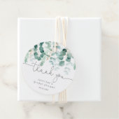 ユーカリグリーン おしゃれな ブライダル サンクス フェイバータグ (インサイチュ)