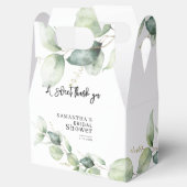 ユーカリグリーン スイート サンクス ブライズシャワー フェイバーボックス (オープン)