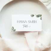 ユーカリグリーン ネーム シーティング セージグリーン プレイスカード