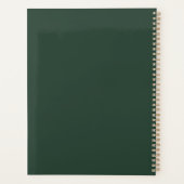 ユーカリグリーン ボタニカル ウェディング プランナー手帳 (裏面)