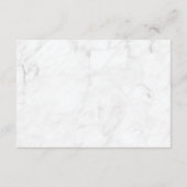 ユーカリグリーン 装飾 マーブル 3.5"x5" エンクロージャーカード (裏面)