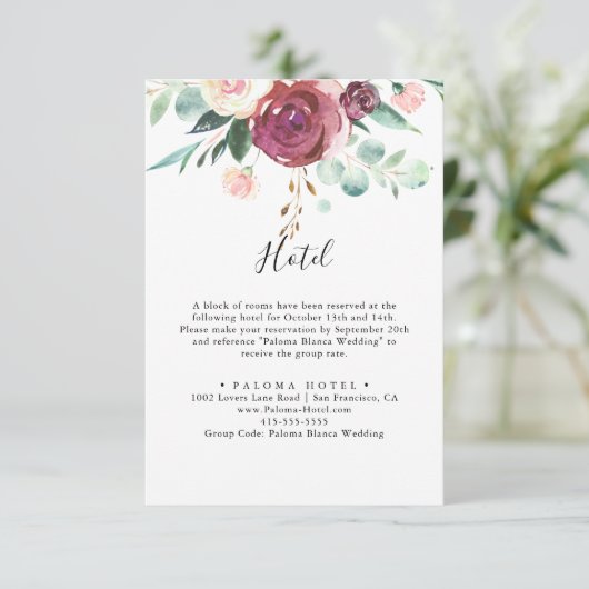 ユーカリコンテンポラリープトゥスフローラ エンクロージャーカード (スタンド正面)