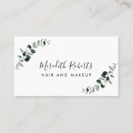 ユーカリシンプルスエレガントヘア&メイクアップ 名刺