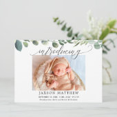 ユーカリシンプルベビーモダン誕生発表 (スタンド正面)