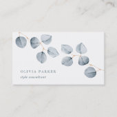 ユーカリシンプル 名刺 (正面)