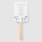 ユーカリシンプル |結婚へようこそ ハンドファン (裏面)