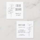 ユーカリスケッチ名刺 スクエア名刺 (正面/裏面)