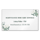 ユーカリスタイル磁石 マグネット名刺 (正面)