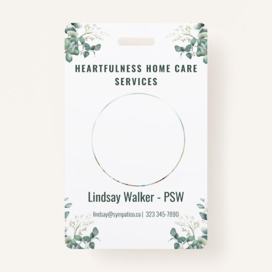 ユーカリスタイル バッジ (正面)