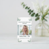 ユーカリスタイル 名刺 (スタンド正面)