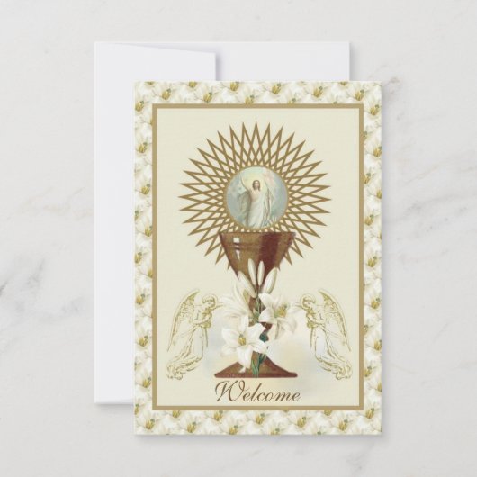 ユーカリスティック祈りの言葉カード カード (正面)