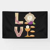 ユーカリス・カトリック第1回女子聖餐会 横断幕 (横)