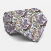 ユーカリノキのコアラそしてベビー ネクタイ (ロール)