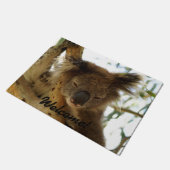 ユーカリノキ、写真で眠っている野生のコアラ ドアマット (アングル)