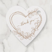 ユーカリハートリースパーソナライズされた文字箔f フェイバータグ (裏面)