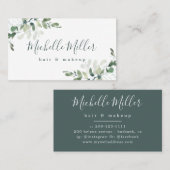 ユーカリパーソナライズされたカリ 名刺 (正面/裏面)