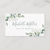 ユーカリパーソナライズされたカリ 名刺 (正面)