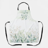 ユーカリパーソナライズされた属 エプロン (正面)