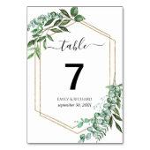 ユーカリフレームテーブルナンバー テーブルナンバー (裏面)