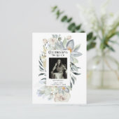 ユーカリフレーム写真メモリアルポストカード ポストカード (スタンド正面)