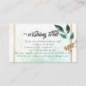 ユーカリフローラの結婚願い エンクロージャーカード (正面)