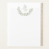 ユーカリフローラクロスエンジェルバプテスマプランナー プランナー手帳 (裏面)