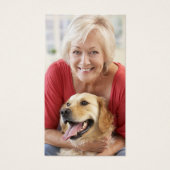 ユーカリフローラクロスフォトメモリアル祈りの言葉カード (正面)