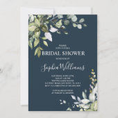 ユーカリフローラブライダルシャワー招待 招待状 (正面)