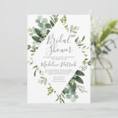 ユーカリフローラブライダルシャワー 招待状 (スタンド正面)