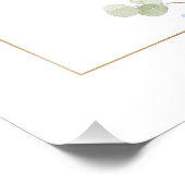 ユーカリフローラブルーエンジェルバプテスマ祈りの言葉 フォトプリント            (角)