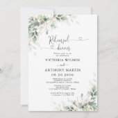 ユーカリフローラリハーサルディナー招待状 招待状 (正面)