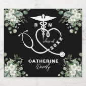 ユーカリフローラ看護学校 スパークリングワインラベル (シングルラベル)