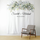 ユーカリフローラ結婚の儀式の背景 タペストリー (インサイチュ)