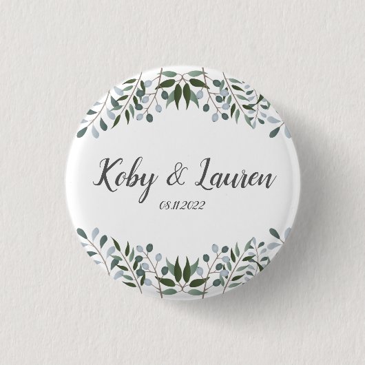 ユーカリフローラ記念日 缶バッジ (正面)