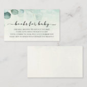 ユーカリブックスベビー挿入カード エンクロージャーカード (正面/裏面)