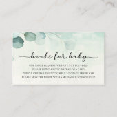 ユーカリブックスベビー挿入カード エンクロージャーカード (正面)