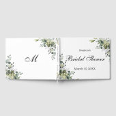 ユーカリブライダルシャワーゲストブック ゲストブック (全面)