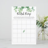 ユーカリブライダルシャワーゲームビンゴグリーナリーシック (スタンド正面)