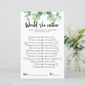 ユーカリブライダルシャワーゲーム彼女はむしろ (スタンド正面)