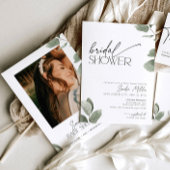 ユーカリブライダルシャワーセージグリーン 招待状