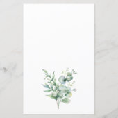 ユーカリブライダルシャワービンゴゲーム (裏面)