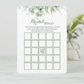 ユーカリブライダルシャワービンゴゲーム 招待状 (スタンド正面)