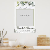 ユーカリブライダルシャワーフォトプロップポスター ポスター (キッチン)