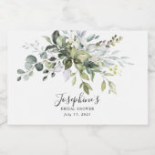 ユーカリブライダルシャワー優遇酒ボトルラベル リキュールボトルラベル (シングルラベル)