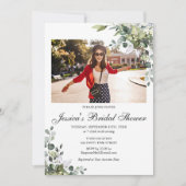 ユーカリブライダルシャワー写真招待状 招待状 (正面)