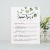 ユーカリブライダルシャワー新郎は何と言った (スタンド正面)